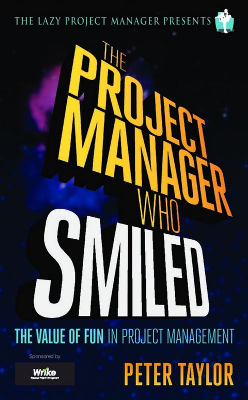 book cover for the project manager who smiled